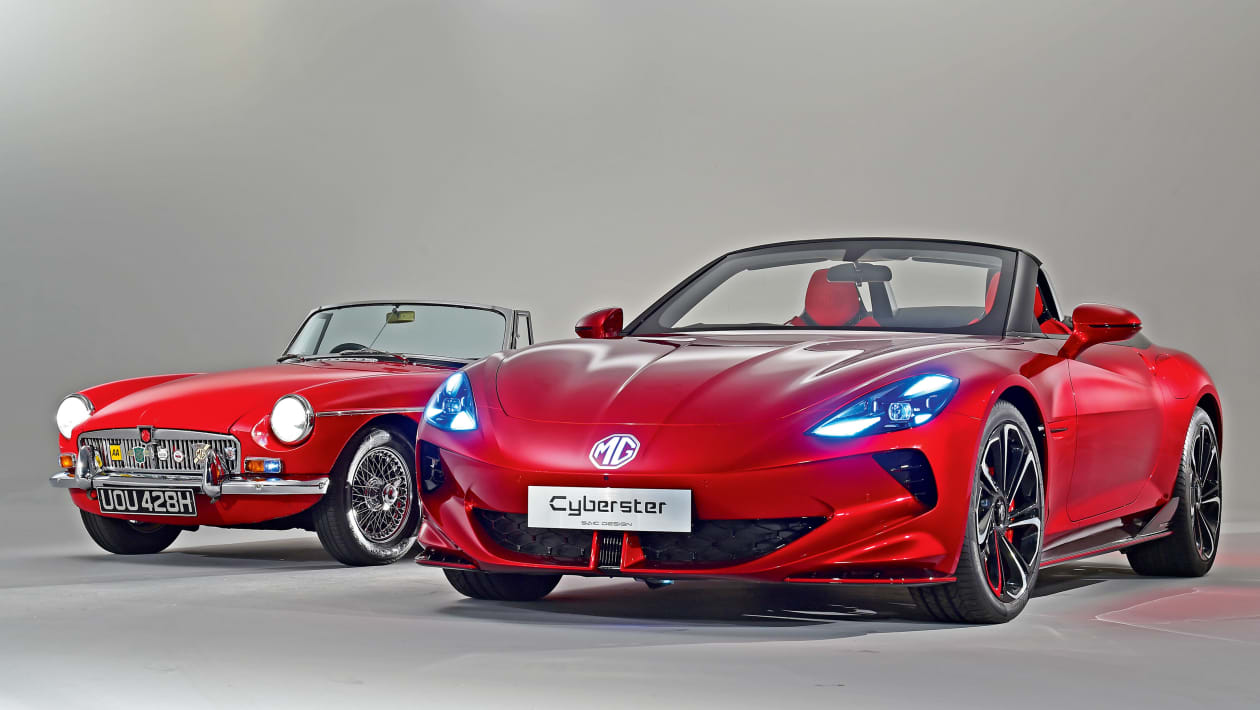 MG Cyberster Vs MGB: Reimagining The Roadster | Auto Express